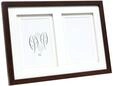 Deknudt Frames Galerierahmen mit doppeltem Passepartout -Braun - S65KQ2 f&uuml;r 2...