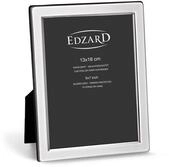 EDZARD Bilderrahmen Salerno f&uuml;r Foto 13 x 18 cm, edel versilbert, anlaufgesch&uuml;tzt,