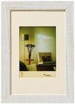 walther design Bilderrahmen polarweiss 30 x 40 cm mit Passepartout, Home Holzrahmen
