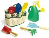 small foot Gartentasche f&uuml;r Kinder, 6 Spielwerkzeuge f&uuml;r den Garten mit