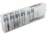 ANSMANN Batteriebox für AAA Micro, AA Mignon Akkus & Batterien,...