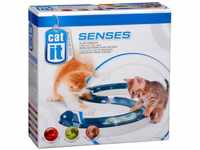 Catit Design Senses Spielschiene, Play Circuit, inklusive Ball, für Katzen, 1...