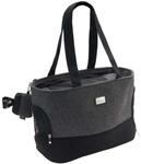 HUNTER Hundetragetasche BARCELONA, modische Hundetasche im Fischgr&auml;t-Design,