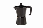 Karl Kr&uuml;ger 502R Espressokocher Italiano NERO, 6 Tassen, Aluminium, Schwarz