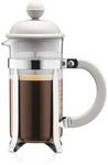 Bodum Caffettiera French Press Wei&szlig; &ndash; 350ml / 3 Tassen Kaffeebereiter &ndash;