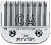 Andis 64210 UltraEdge Schneidklinge aus Karbonstahl, abnehmbar, Gr&ouml;&szlig;e 0A, 1,9 cm
