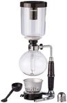HARIO Kaffeezubereiter, Glas, 5 Tassen, schwarz,