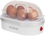 Bomann&reg; Eierkocher 6 Eier | mit akkustischem Signal (Summer) | inkl. Messbecher und