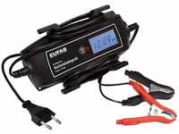 EUFAB 16616 Intelligentes Batterieladegerät, 6/12 V, 4 A, mit Kabelaufroller