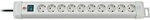 Lindy 73185. Mehrfachsteckdose Schuko Premium, 10-Fach, lichtgrau