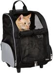 Trixie 2880 Trolley, 32 &times; 45 &times; 25 cm, schwarz/grau