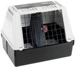 Ferplast Trasportino per Cani da Auto ATLAS CAR 80, Fessure per l'aerazione, Vani