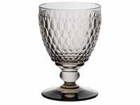 Villeroy und Boch Boston Coloured Wasserglas Smoke, 400 ml, Kristallglas, Grau,...