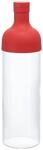 Hario 4977642034419 Filter Bottle 750ml Red FIB-75-R (Japan Import), Kunststoff, rot,