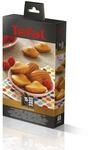 Tefal Snack Collection Teller mit Antihaftbeschichtung Mini Madeleine, Teller Schwarz