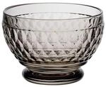 Villeroy und Boch Boston Coloured Dessertschale, 430 ml, Kristallglas, Klar/Grau