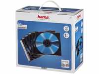 Hama CD-Leerhüllen Schutzhülle (100er Pack, Slim Line, Höhe: 5mm) CD-Hüllen