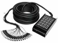 Adam Hall Cables K 20 C 30 Multicore Stagebox 16 x send & 4 x return | 30 m
