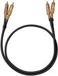 Oehlbach NF 1 Master 100 - Hervorragendes analoges Stereo Audio-Cinchkabel - 2X