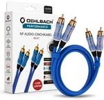 OEHLBACH BEAT - Stereo Audiokabel - Cinch-Kabel Set f&uuml;r CD-Player & Verst&auml;rker