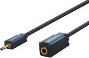 Clicktronic 3,5mm Klinke Verl&auml;ngerung mit Kupferleiter, AUX...