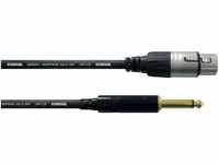 CORDIAL Kabel audio XLR female/jack mono 10 m Kabel MICROPHONE Essentials