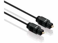 HDSupply TC010-005 Toslink S/PDIF Audio Kabel, optisch LWL, Stecker-Stecker, Ø