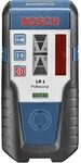 Bosch Professional Laser-Empf&auml;nger LR 1 (roter Strahl, 1x 9-V-Batterie, Halterung,