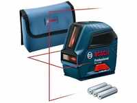 Bosch Professional Linienlaser GLL 2-10 (roter Laser, Arbeitsbereich: bis 10 m,...