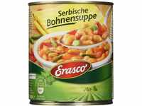 Erasco Serbische Bohnensuppe (1 x 750 ml), In rund 5 Minuten fertig – Mit viel