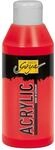 KREUL 84231 - Solo Goya Acrylic echtrot, 250 ml Flasche, cremige vielseitig