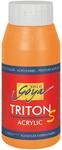 KREUL 17314 - Solo Goya Triton S Acrylfarbe echtorange, 750 ml Flasche, schnell