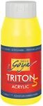KREUL 17313 - Solo Goya Triton S Acrylfarbe citron, 750 ml Flasche, schnell trocknend
