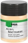 KREUL 75552 - Acryl Mattfarbe, beige im 50 ml Glas, cremig deckende,