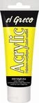 KREUL 28302 - El Greco Acrylic, 75 ml Tube in zitron, hochpigmentierte,...