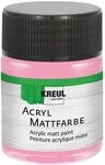 KREUL 75513 - Acryl Mattfarbe, himbeere im 50 ml Glas, cremig deckende,