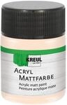 KREUL 75554 - Acryl Mattfarbe, zartrosa im 50 ml Glas, cremig deckende,