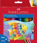 Faber-Castell 114425 - Farbstift Kinder Aquarell 24er Kartonetui |...