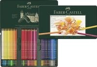 Faber-Castell 110060 - Farbstifte Polychromos, 60er Metalletui