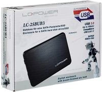 LC-POWER LC-25BUB3 Festplattengeh&auml;use (6,4 cm (2,5 Zoll), SATA II, USB 3.0)