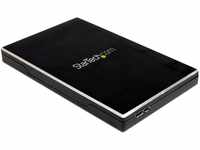 StarTech.com 2,5 Zoll SATA/SSD USB 3.0 SuperSpeed Festplattengehäuse - Schwarz...