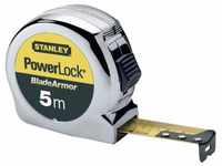 Stanley Powerlock (Maßband 5 m, Klebeband 25 mm mit Bezug Blade Armor) 1 –...