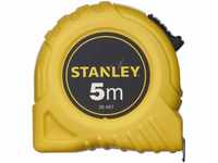 Stanley Bandmaß Basic, 0-30-497 (5m Länge, Maßband mit robusten