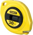 Stanley Kapselbandmass Standard Stahl 30m L&auml;nge, 9,5mm Massbreite, ABS-Kunststoff,