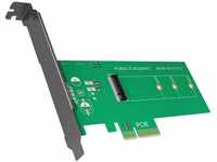 Icy-Box IB-PCI208 Interne PCI-Karte 1x m.2 PCIe (NVMe) SSD (2242, 2260, 2280)...