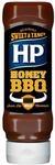 HP BBQ Sauce Honey &ndash; W&uuml;rzige Sauce in der Kopfsteherflasche &ndash; 400 ml