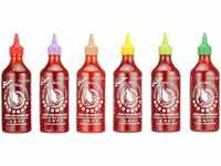 Flying Goose Sriracha scharfe Chilisaucen Mischkarton (in 6...