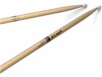 ProMark Rebound 5A Hickory Drumstick, ovale Nylonspitze, RBH565N, Black, One...