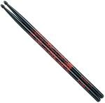 Tama Rhythmic Fire Sticks O5B-F-BR, schwarz mit rotem Muster