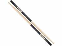 Zildjian Super 5B Hickory Drumsticks - Wood Tip Schwarz